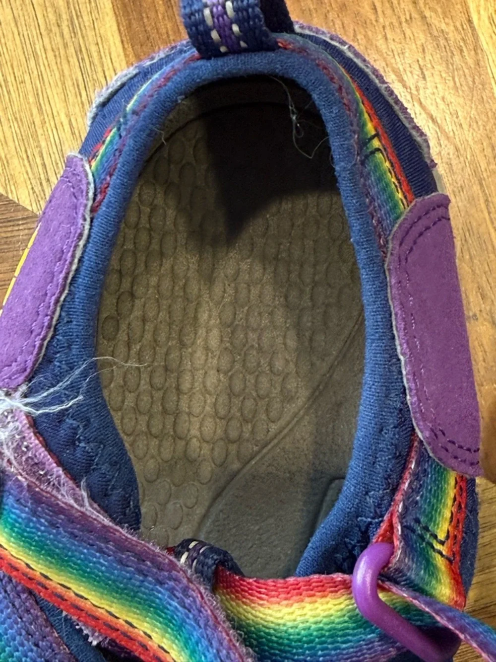 Keen Kids Rainbow Strap Purple Closed-Toe Sport Sandals